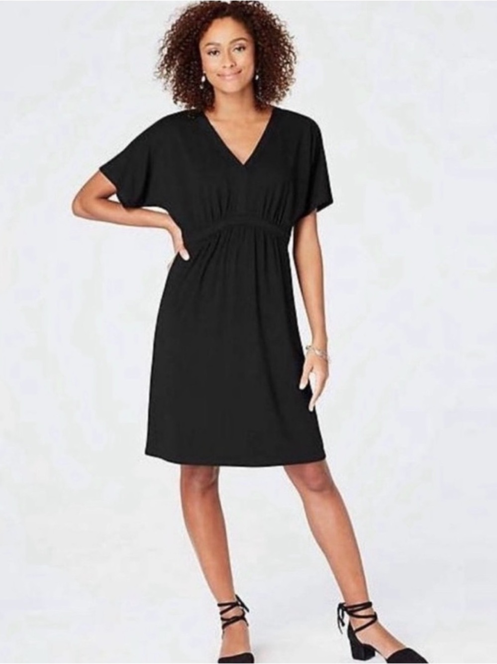 NWT J. Jill Wearever little black dress